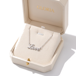 Golden Forever Love Necklace — sterling silver, in GLORIA gift box