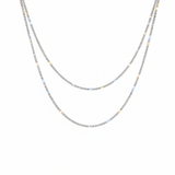 Double Layer Crystal Necklace