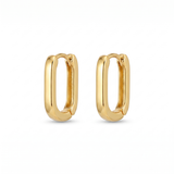 Elegant Geometric Hoop Earrings
