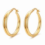 Eye-Catching Gold Earrings