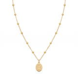 Stainless Steel Rosary Necklace