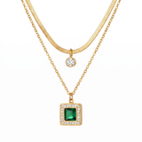 Tirena Valeure Necklace | Gold