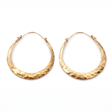 Vintage Old Hoop Earrings