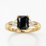 Black Stone Ring