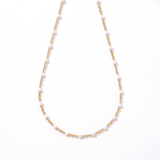 Clean White Bead Necklace