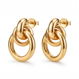 Elegant Gold Hoop Earrings