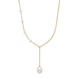 Elegant Vintage Pendant Necklace with Pearls