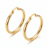 Eye-Catching Gold Earrings