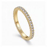 Shining Minimalist Eternity Ring
