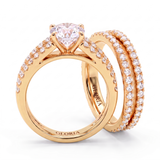 Elegant Eternal Radiance Ring Set