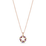 Shining Rainbow Charm Necklace