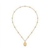 Stainless Steel Rosary Necklace