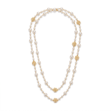 Timeless Gold Pearl Pendant Necklace