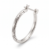 Classic Silver Hoop Earrings
