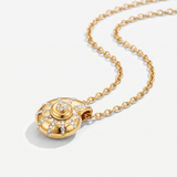 Crystal Shell Pendant Necklace