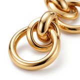 Elegant Gold Hoop Earrings