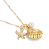 Shell Charm Necklace