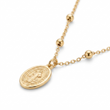 Stainless Steel Rosary Necklace