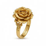 Timeless Golden Flower Ring
