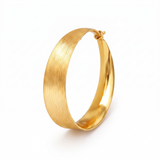 Vintage Golden Hollow Hoop Earrings