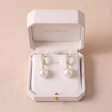 Chic Pearl & Zirconia Earrings