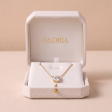 Elegant Crystal Solitaire Necklace