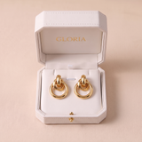Elegant Gold Hoop Earrings