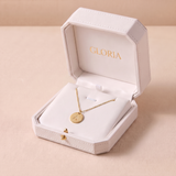 Elegant Gold Letter Pendant Necklace