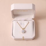 Elegant Moissanite Solitaire Necklace