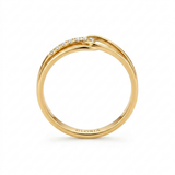 Geometric Elegant Gold Ring