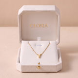 Shining Alphabet Pendant Necklace