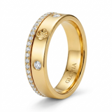 Shining Clover & Crystal Ring