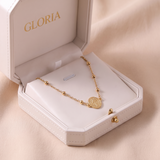 Stainless Steel Rosary Necklace