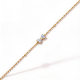Elegant Sparkling Crystal Charm Bracelet