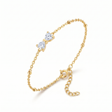 Elegant Sparkling Crystal Charm Bracelet