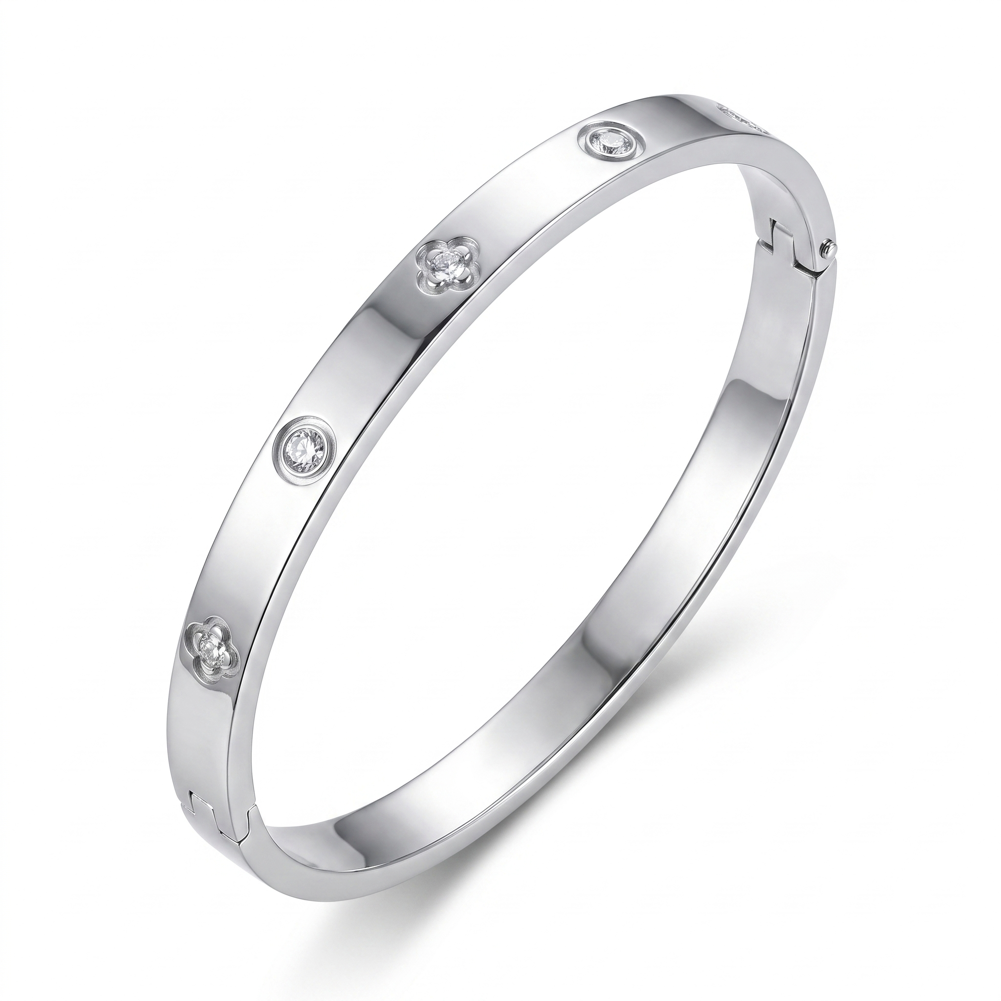 Elegant Crystal Bangles