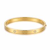 Elegant Crystal Bangles