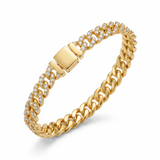 Moissanite Cuban Bracelet
