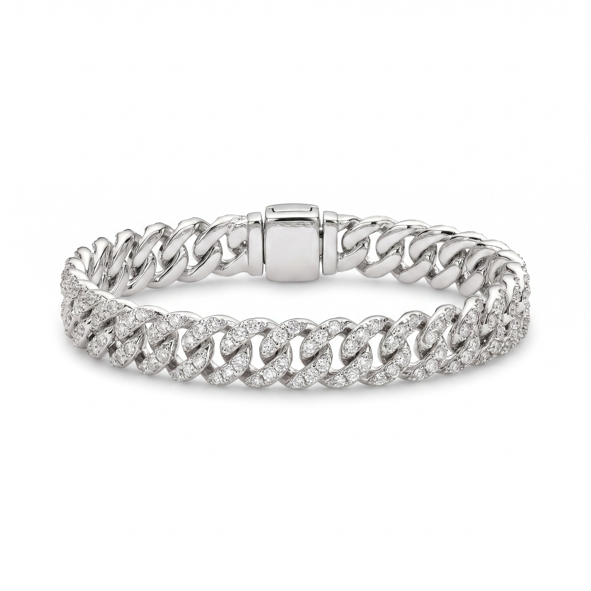 Moissanite Cuban Bracelet