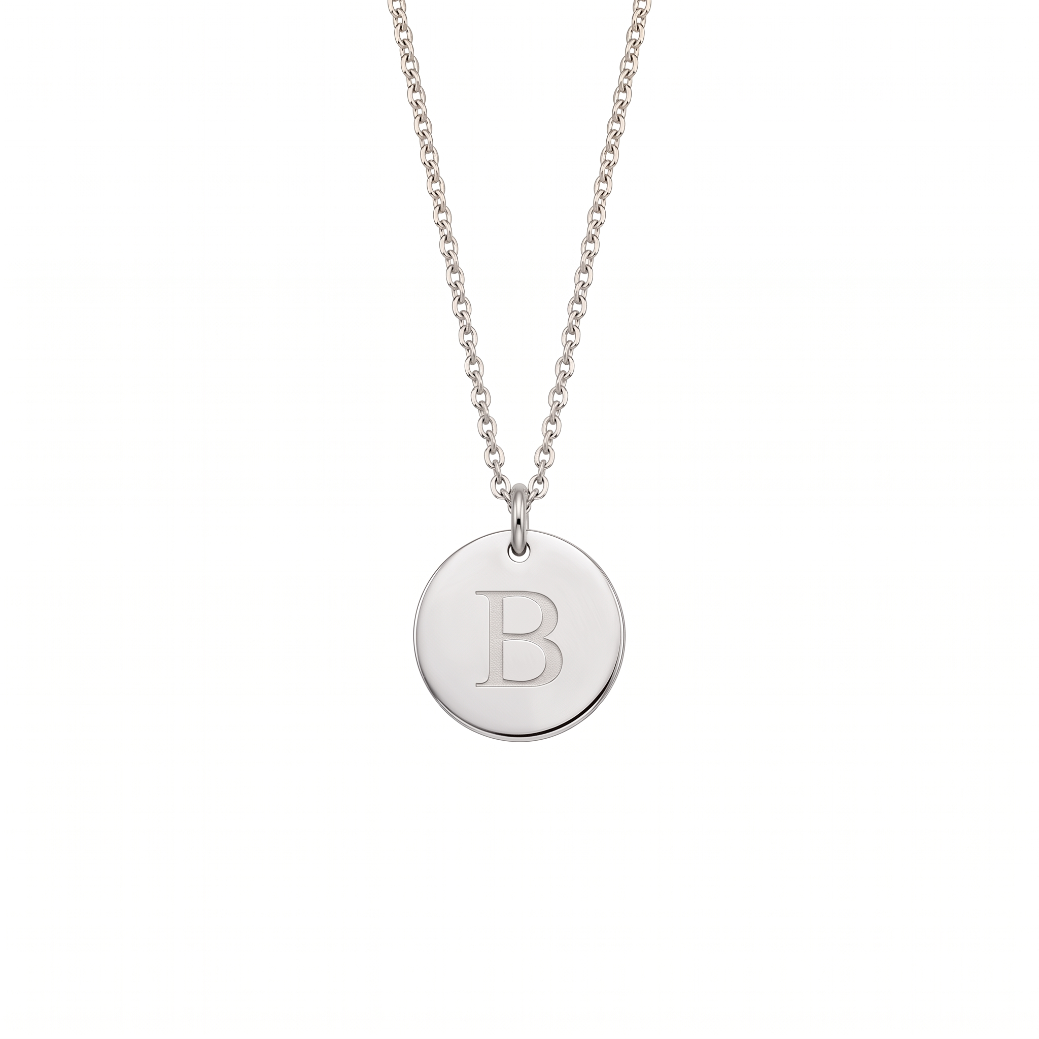 Elegant Gold Letter Pendant Necklace