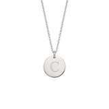 Elegant Gold Letter Pendant Necklace