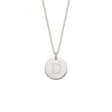 Elegant Gold Letter Pendant Necklace