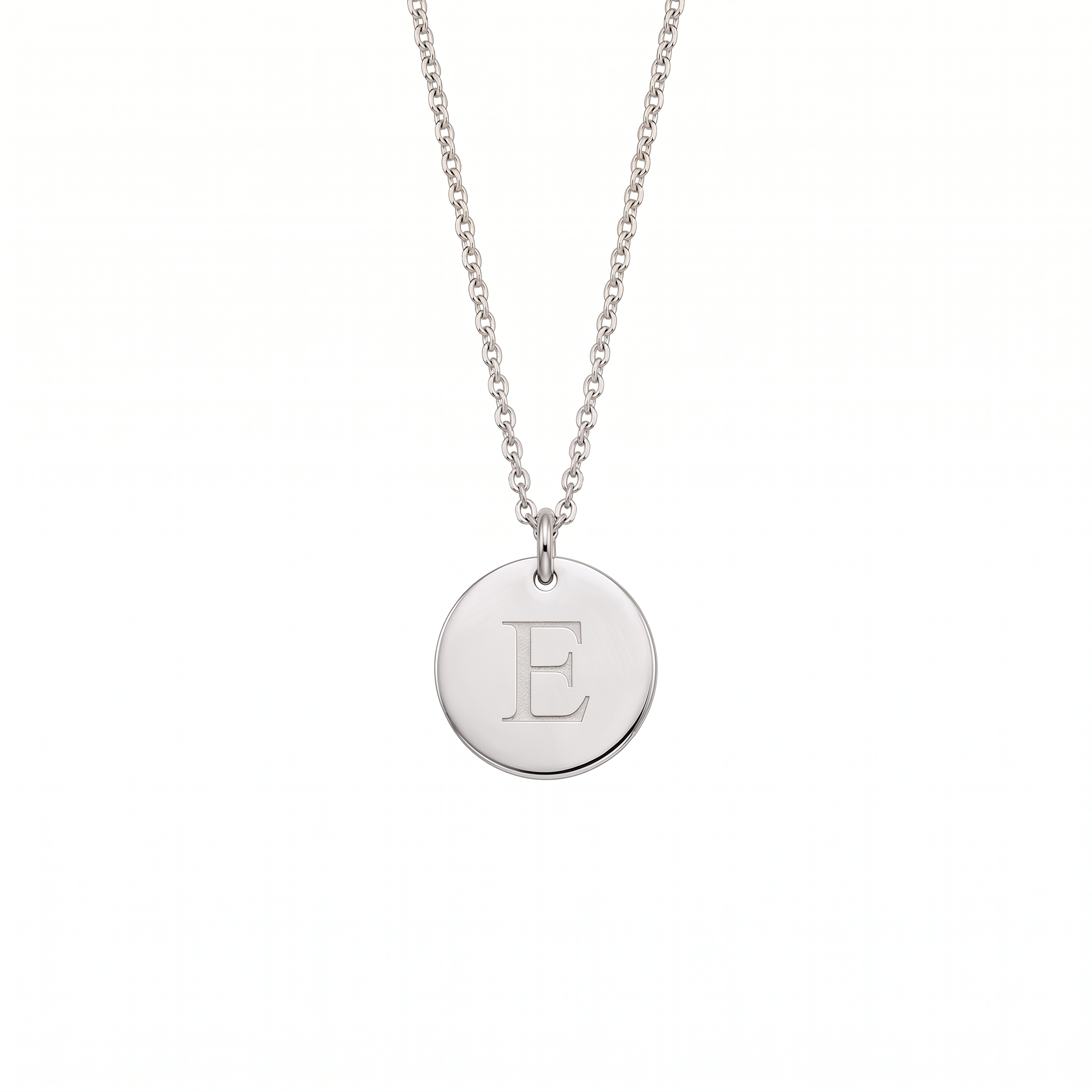 Elegant Gold Letter Pendant Necklace
