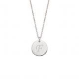 Elegant Gold Letter Pendant Necklace