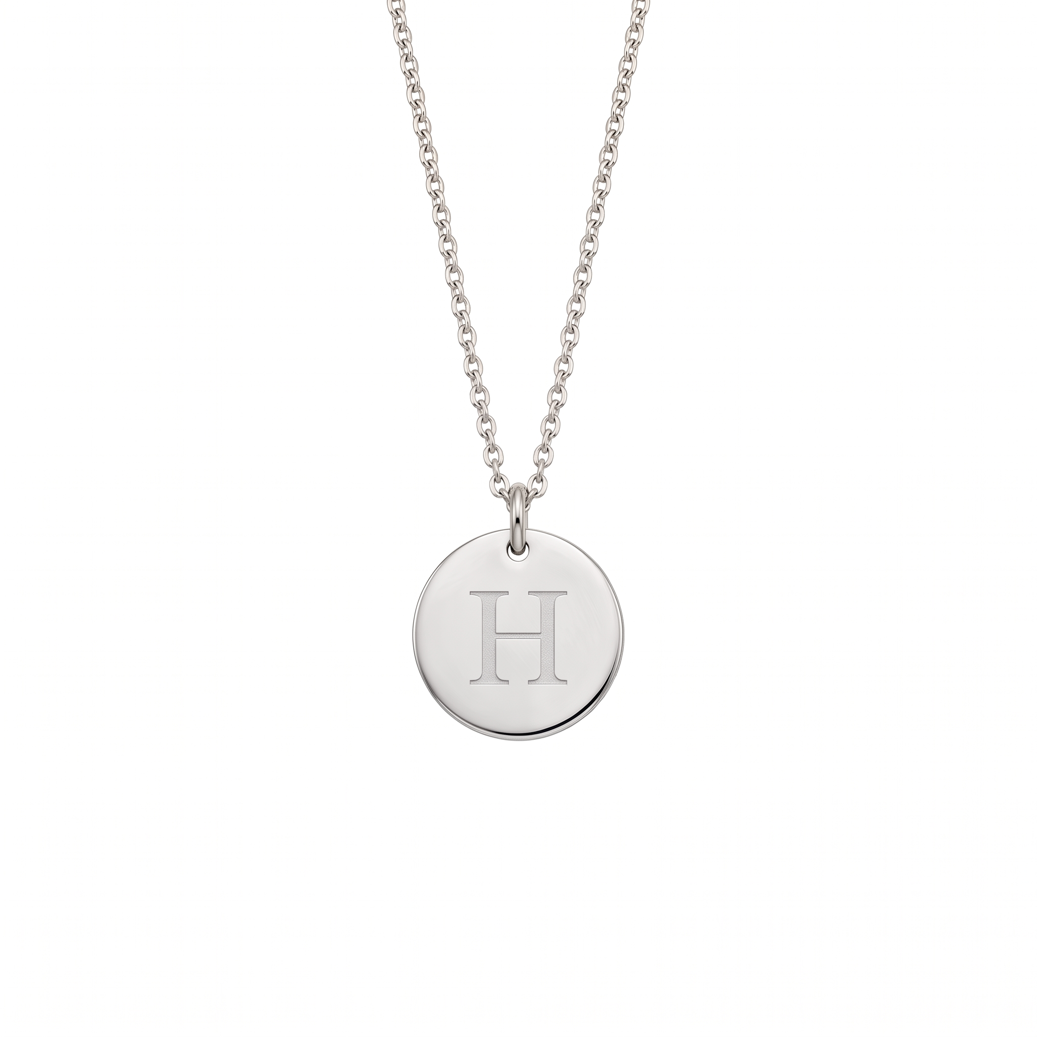Elegant Gold Letter Pendant Necklace