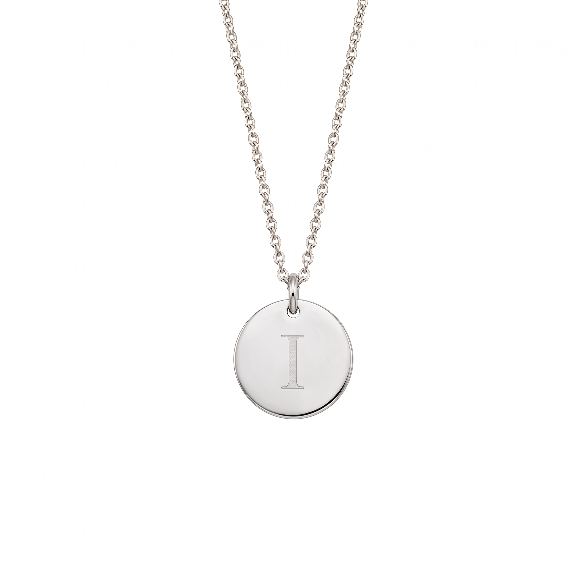 Elegant Gold Letter Pendant Necklace