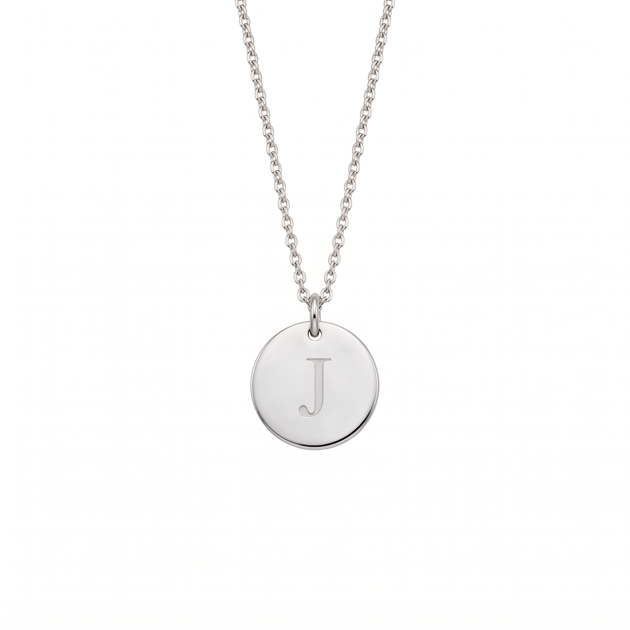 Elegant Gold Letter Pendant Necklace