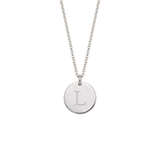 Elegant Gold Letter Pendant Necklace
