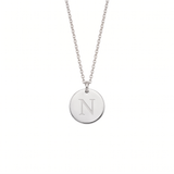 Elegant Gold Letter Pendant Necklace
