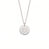 Elegant Gold Letter Pendant Necklace